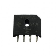 6 Amper 800 Volt Single Phase Bridge Rectifier KBU6KL