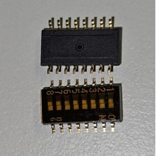 CHS-08MB 100mA 6 VDC DIP SLIDE SWITCHES